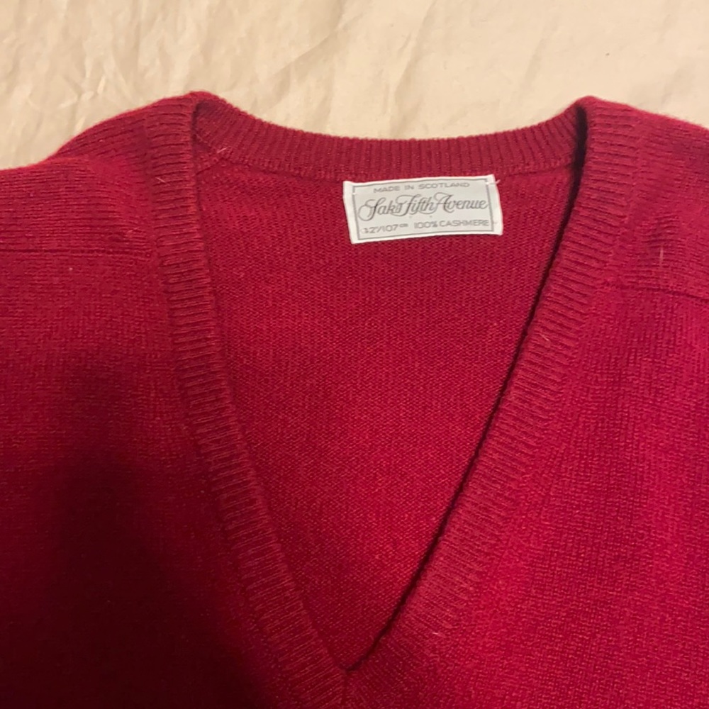 Vintage cashmere